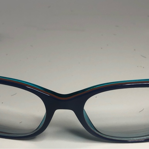 Vogue Eyeglass Frames. Turquoise And Multicolored. Frames Only. - Picture 3 of 10